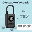 🚗⚡ COMPRESSOR DE AR PORTÁTIL 4000mAh — POTÊNCIA NA PALMA DA MÃO