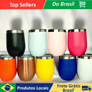 🥤 Copo Térmico Inox com Parede Dupla e Tampa Hermética