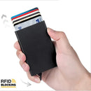 Caerteira Porta-Cartões Metálico DIENQI – Compacto, Elegante e Resistente