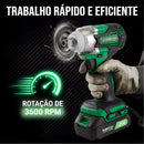 🔥 PARAFUSADEIRA DE IMPACTO 21V — 450Nm DE POTÊNCIA