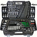 🔧 KIT DE FERRAMENTAS AUTOMOTIVAS 150/46 PEÇAS — COMPLETO E PROFISSIONAL