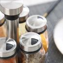🧂 Porta-Temperos Giratório com 6 Potes de Vidro — Organização e Praticidade na Sua Cozinha!