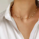 ✨ Colar Feminino com Pérola – Elegância que Combina com Você